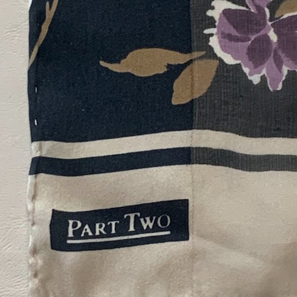 💗 HOST PICK 💗 NWOT Part Two Silk Scarf - Picture 11 of 11
